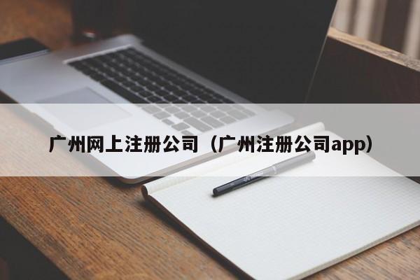 广州网上注册公司（广州注册公司app）